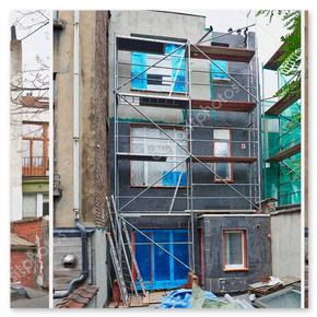 Fassade vor der Sanierung