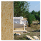 Detail einer gedämmten Innenwand