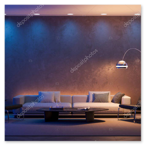 Wischtechnik in warmen Tönen