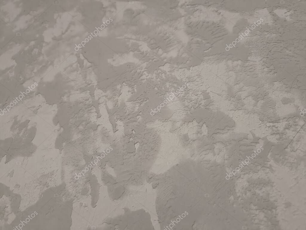 Dekorative Putzoberfläche in Nahaufnahme